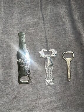 Vintage Silver Metal Openers